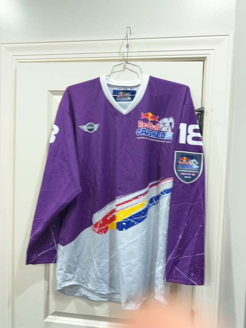 Red Bull Crashed Ice 2012 Vieux-Québec World Championship Jersey #18